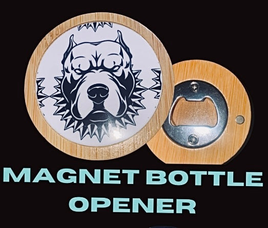 Pitbull Magnetic Bottle Opener
