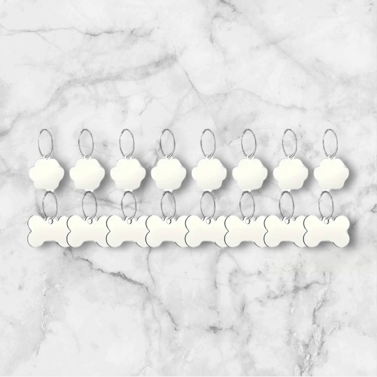 Custom Dog Tag with Key Ring