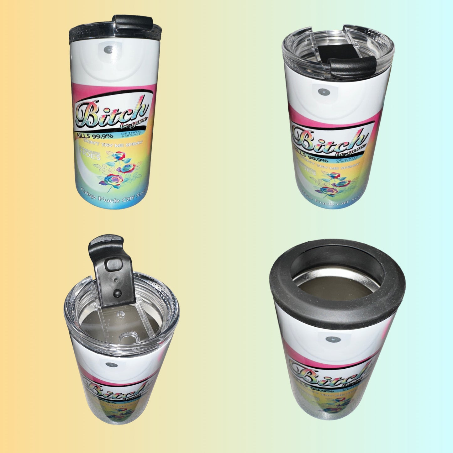 Custom 4 in 1 Can Cooler