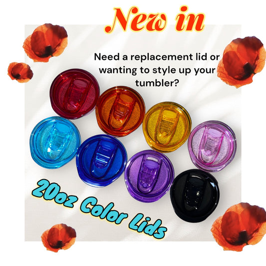 20oz Replacement Lids