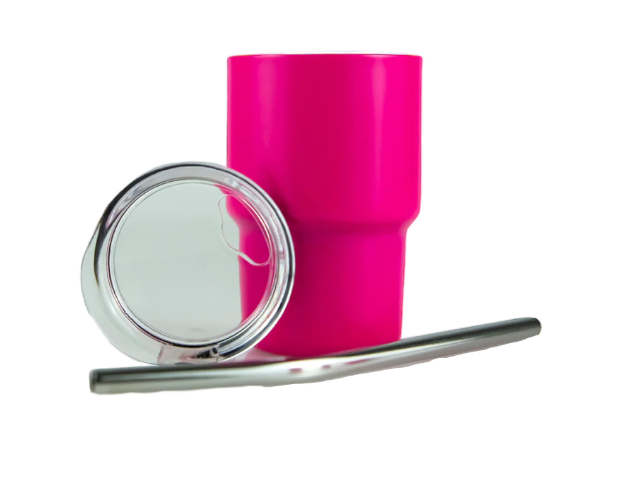 3oz Solid Pink Shot Cup