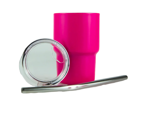 3oz Solid Pink Shot Cup
