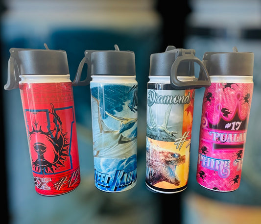 Custom Hydro-Handle Flask