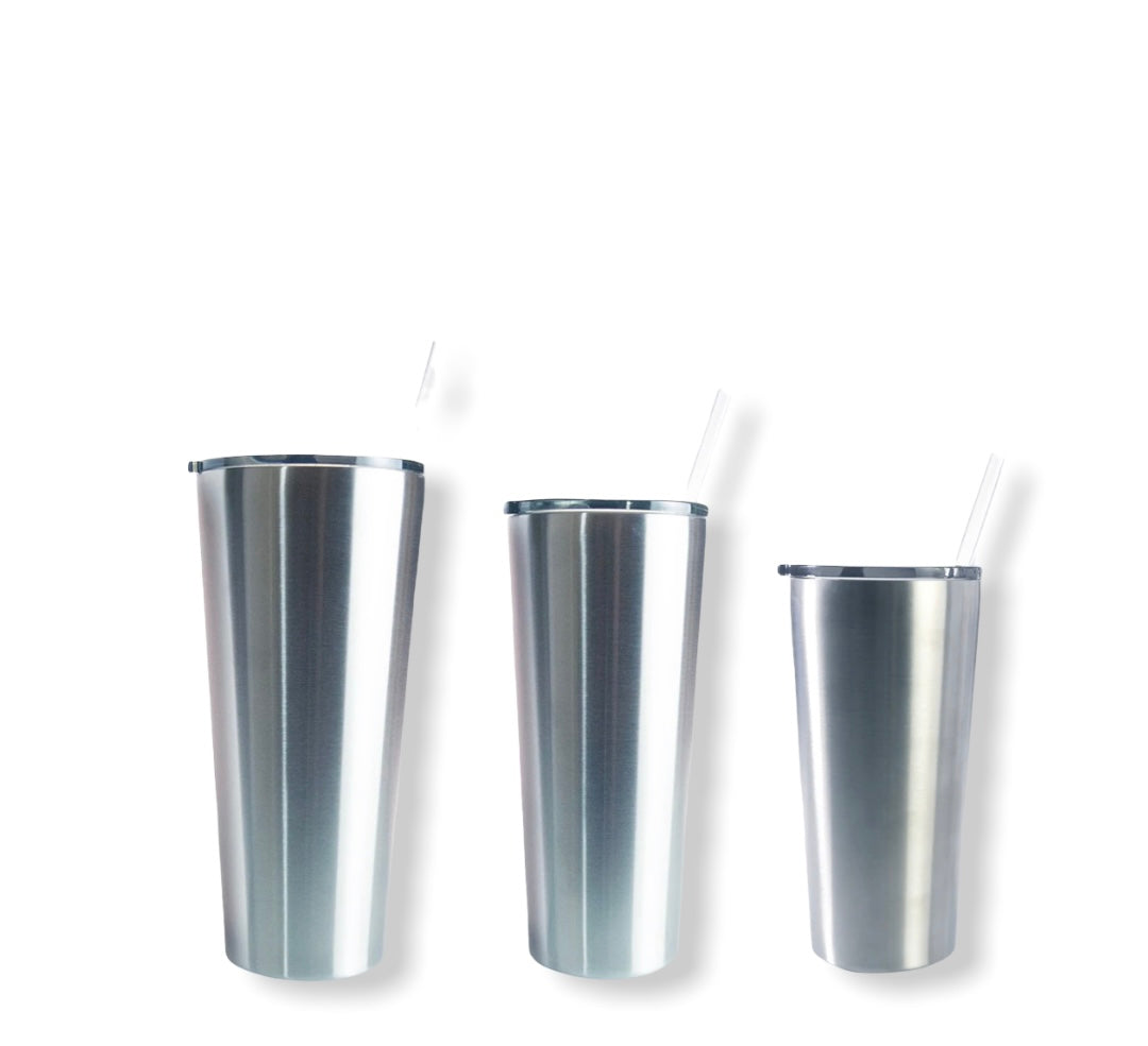 32oz, 22oz, 16oz Stainless Steel Slim Tumbler